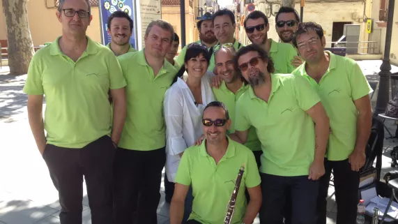 A ARENYS DE MUNT AVEC LA COBLA TRES VENTS