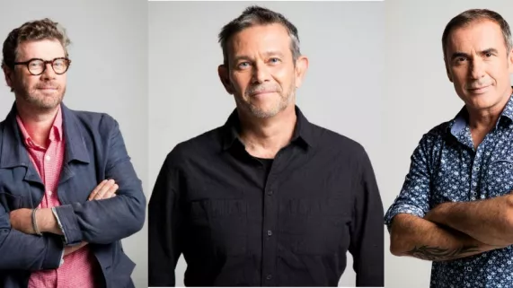 Laurent Guillaume, Yvan Hallouin et Eric Perrin