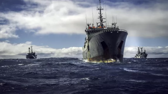 ©DRG TV/ Simon Iger LES GUERRIERS DE L'OCEAN