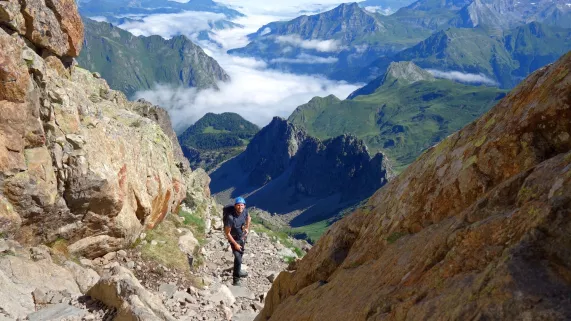 Vallée d'Ossau, vers le pic du Midi vers le pic du Midi