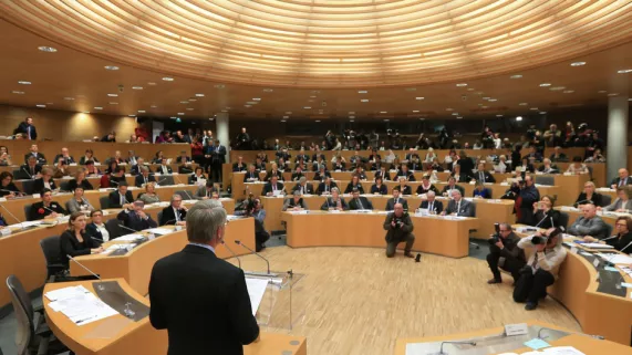 Election nouveau président Région
