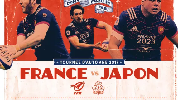 FFR RUGBY FRANCE JAPON
