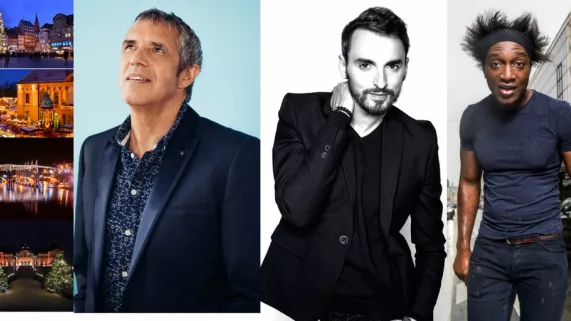 Julien Clerc, Christophe Willem et Kamini