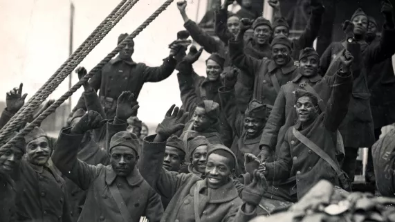 Paul Thompson / War department / National Archives LA GRANDE GUERRE DES HARLEM HELLFIGHTERS