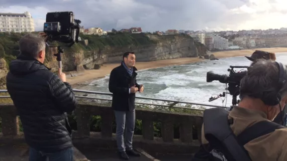 Vincent Dubroca à Biarritz Vincent Dubroca à Biarritz