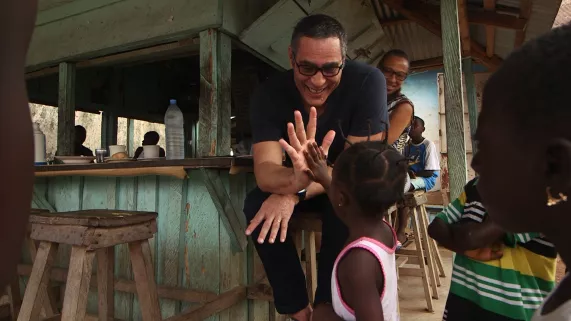 Visuel extrait du documentaire"Richard Dacoury, le grand 7"