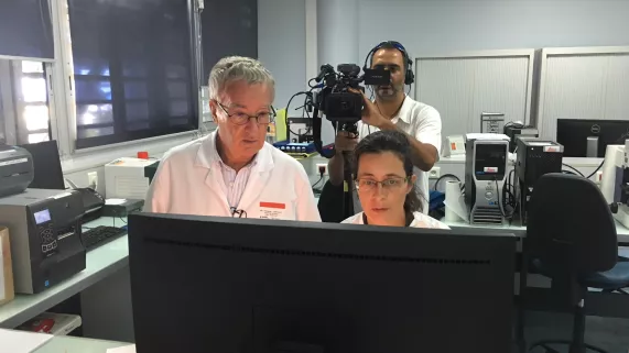 François Cartault, l’homme qui incarne depuis près de 20 ans le Téléthon à la Réunion. François Cartault, l’homme qui incarne depuis près de 20 ans le Téléthon à la Réunion.