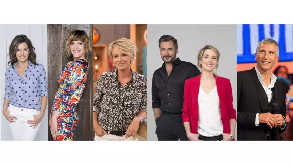 Portraits présentateurs après-midi France 2