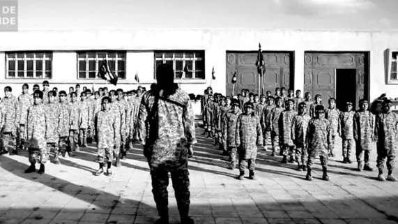 Photo extraite du documentaire de Dorothée Lépine et Seamus Haley "Les enfants de Daech" (PAC PRESSE) DOCUMENTAIRE LES ENFANTS DE DAECH