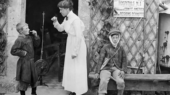 ANNE MORGAN, UNE AMERICAINE SUR LE FRONT