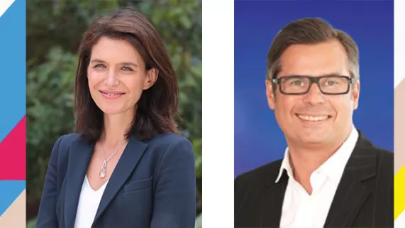 Christelle Morançais et Vincent Charpin Christelle Morançais et Vincent Charpin