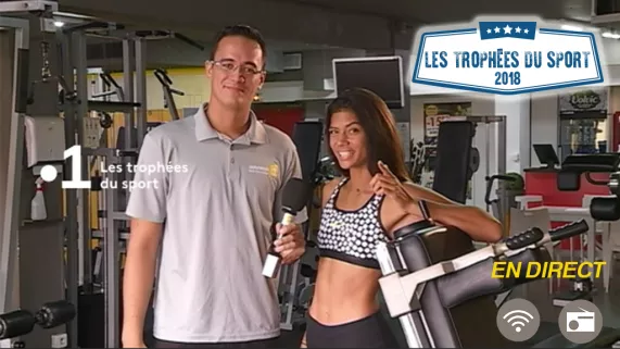 Maruki DURY et Vaimiti TEIEFITU Trophées du sport