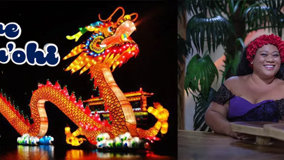 présenté par Lovaina CHAPMAN et Emere TEIVA FARE MAOHI SPECIAL NOUVEL AN CHINOIS