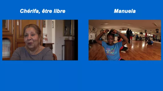 Chérifa, être libre et Manuela Chérifa, Manuela