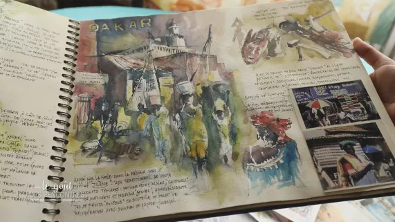 Aquarelle de Christian