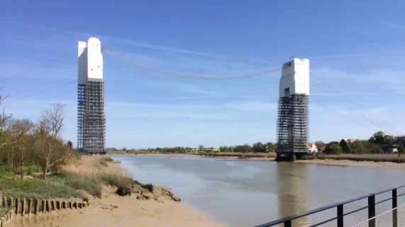 Pont tansbordeur de Rochefort  France 3 N-A
