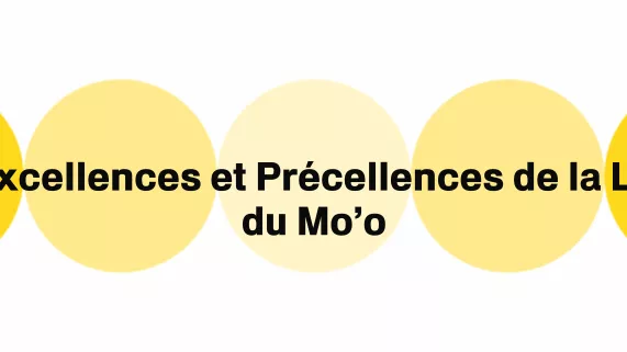 Excellences et précellences de la lecture du Moo Excellences et précellences de la lecture du Moo