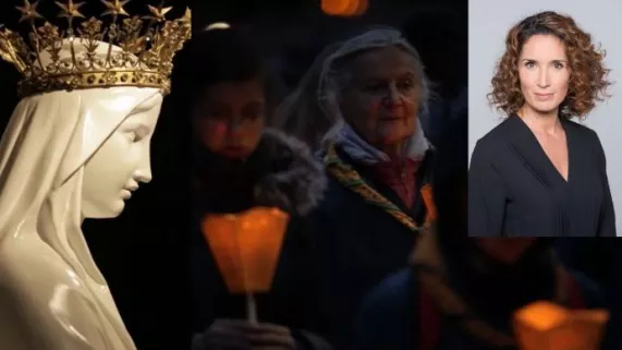 Marie-Sophie Lacarrau à Lourdes