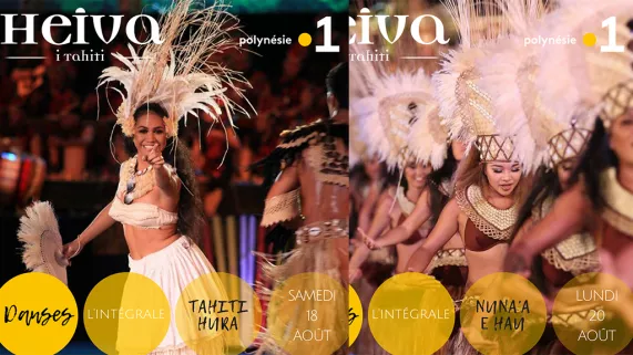 @webpolynésiela1ère - Montage TepiuBambridge Intégrales Heiva 2018