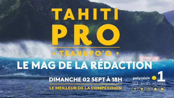 @polynésiela1ère Tahiti Pro Teahupoo