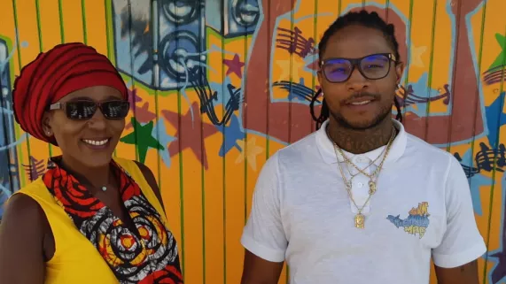 ARTLOOK - Jérémy WATT Lise Dolmare et Jérémy WATT @RonyLaurent/Guadeloupela1ere