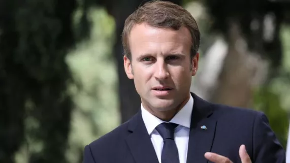 CP Visite d'Emmanuel Macron aux Antilles visite chef d'État aux antilles @BFMTV.com