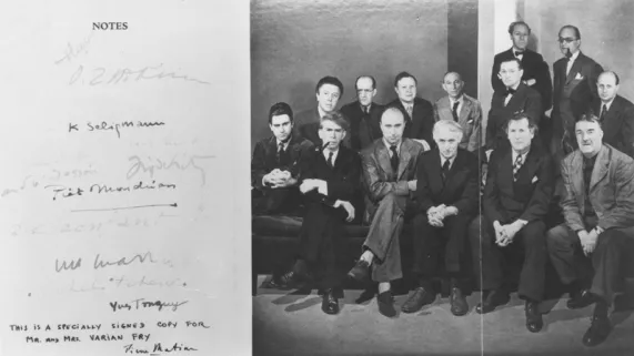 La Liste Varian Fry - Artistes NY (c) France 3 