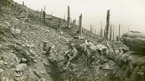 Sur le front Vosgien