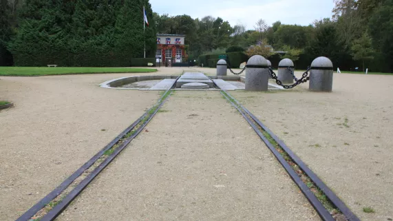 La clairière de l'armistice à Rethondes