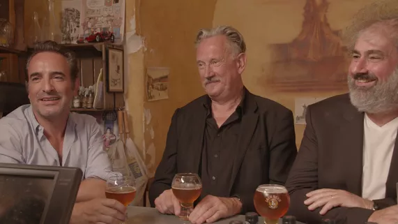 Le trio Dujardin, Delépine et Kerven