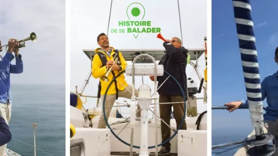 Histoire de se balader : La Normandie vue de la mer Histoire de se balader : La Normandie vue de la mer