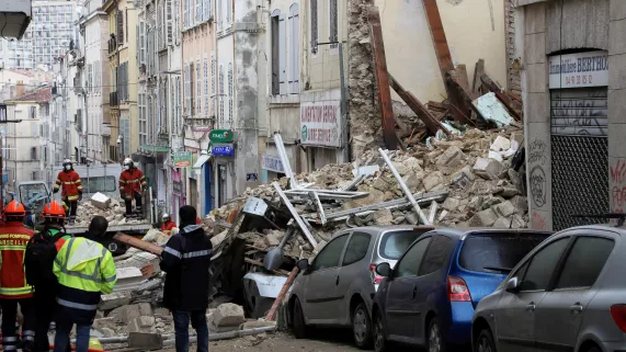 Effondrement immeubles Marseille © Max PPP / La Provence Valérie Vrel Effondrement immeubles Marseille © Max PPP / La Provence Valérie Vrel