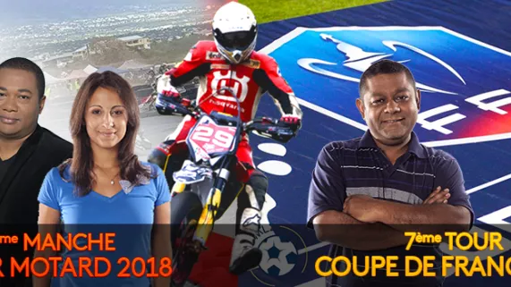 3 EVENEMENTS SPORTIFS EN DIRECT DIMANCHE 18 NOV SUR REUNION LA 1ERE