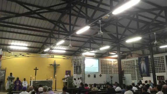 Eglise Saint-Antoine (Cité Zéphyr) en Guyane