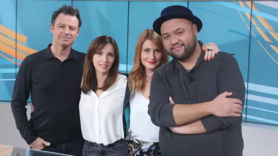 G à D : N Deuil, J Jacquard, V Amarou et Raphäl Yem G à D : N Deuil, J Jacquard, V Amarou et Raphäl Yem