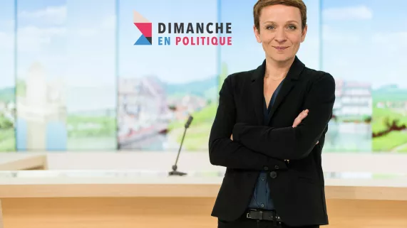 Dimanche en politique Grand Est avec Marie Pouchin - crédit FTV