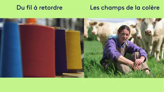 Du fil à retordre / Les champs de la colère Soirée documentaires