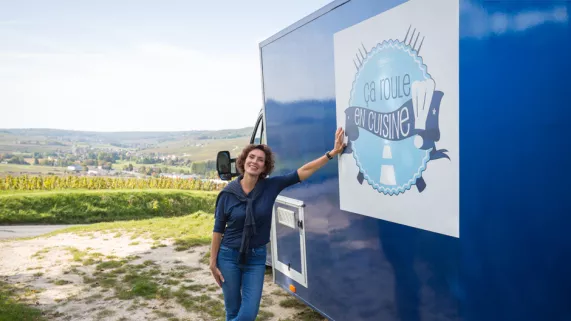 Sophie Menut et son food-truck