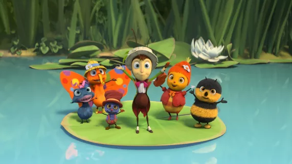 Apollon le grillon et les drôles de petites bêtes