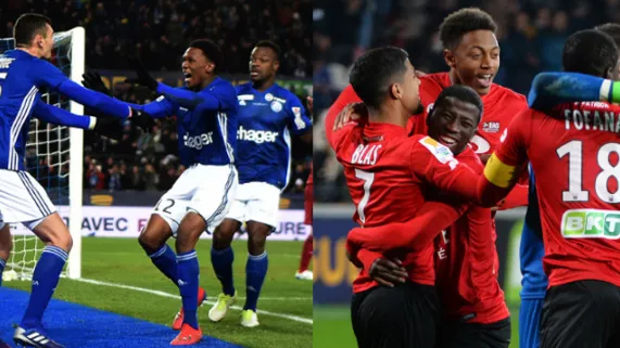 Strasbourg v Guingamp Strasbourg v Guingamp