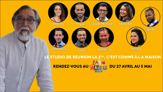 Le Salon de la Maison se tiendra du 27 avril au 5 mai au Parc des Expos à Saint Denis.  Réunion 1ère sera sur place et vous attend !  Le Studio de Réunion 1ère, c’est comme à la Maison
