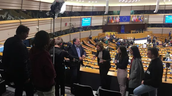Parlement européen à Bruxelles