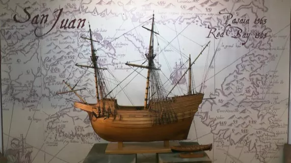 Le baleinier San Juan