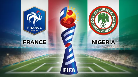 COUPE DU MONDE DE FOOT FÉMININ 2019 : NIGERIA / FRANCE