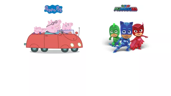 Peppa Pig et les Pyjamasques Peppa Pig et les Pyjamasques