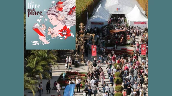 Le livre sur la place - crédit Ville de Nancy Le livre sur la place - crédit Ville de Nancy