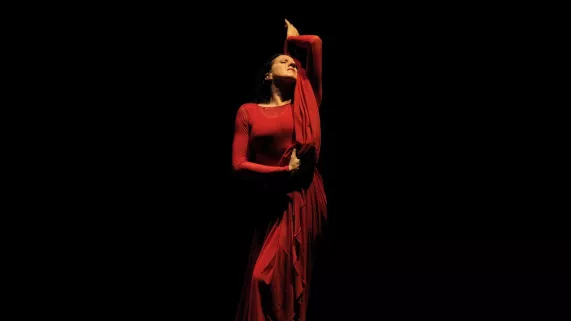 María Pagés est accompagnée de 8 danseurs et 7 musiciens "Una Oda al tiempo", une chorégraphie flamenca, à voir samedi 2 novembre à 20h45 sur Via Stella