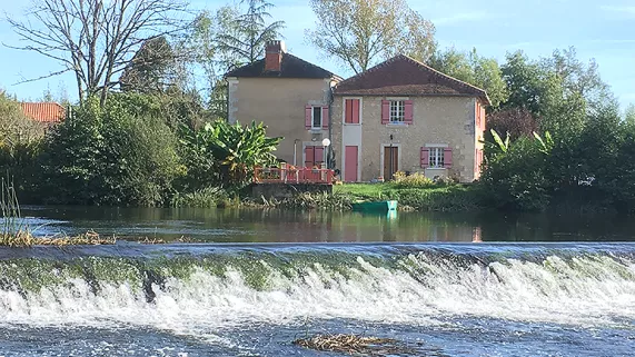 Manque d'eau sur la Dronne
