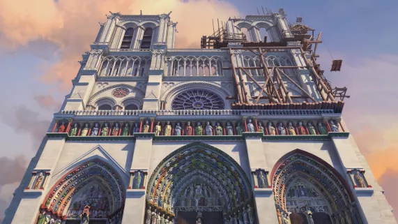 notre dame en chantier