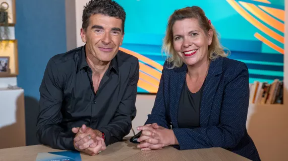 Philippe Aigueperse et Delphine Roux 